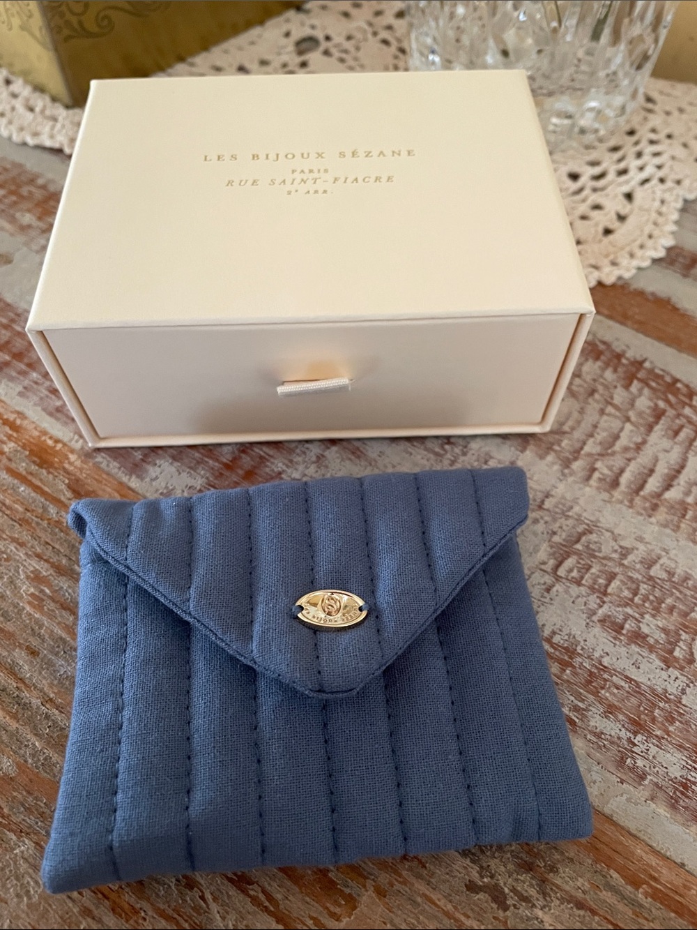 SÉZANE Jewelry Box & Pouch Purse Set.